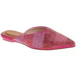 Mule Sapatilha Saltinho 1cm - Sued Primavera