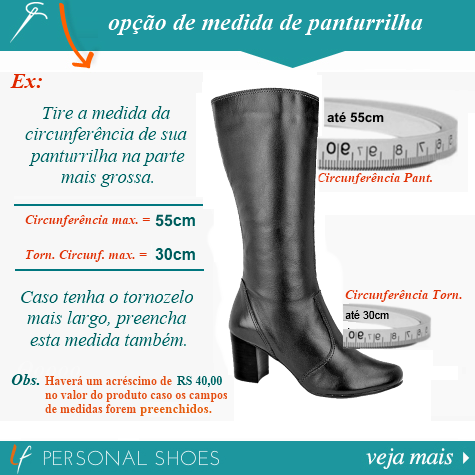 botas sob medida
