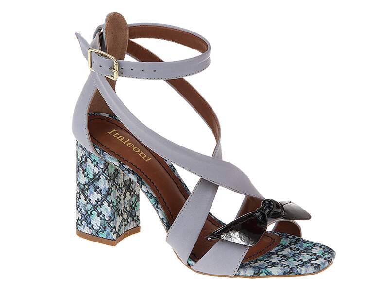 sandalia salto grosso 9 cm