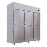 Geladeira Comercial 6 Portas (Inox / Galv.) (C/ Rodizio) - Klima