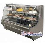 Balcão Confeitaria Refrigerado Inox 1,50 mts Spazio - Klima