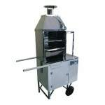 Carrinho de churrasco em inox