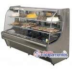 Balcão Confeitaria Refrigerado Inox 1,20 mts Spazio - Klima