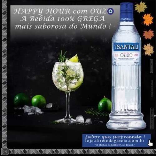 OUZO KOLONA A Bebida Grega mais Famosa no Mundo !