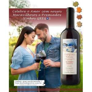 SUNSET GREECE Vinho GREGO Tinto