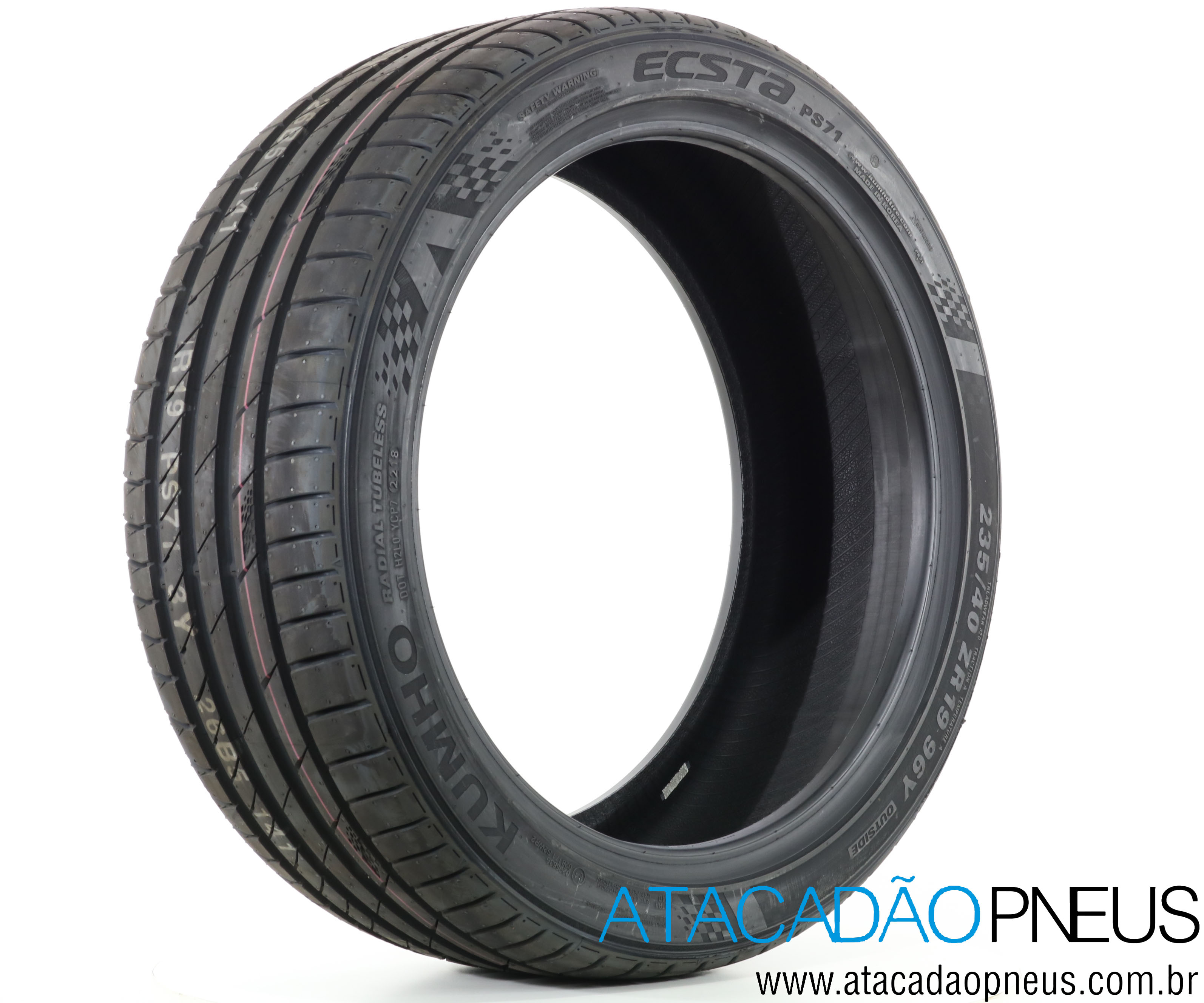 Oferta Imbatível | Pneu Aro 19 Kumho 235/40R19 96Y PS71