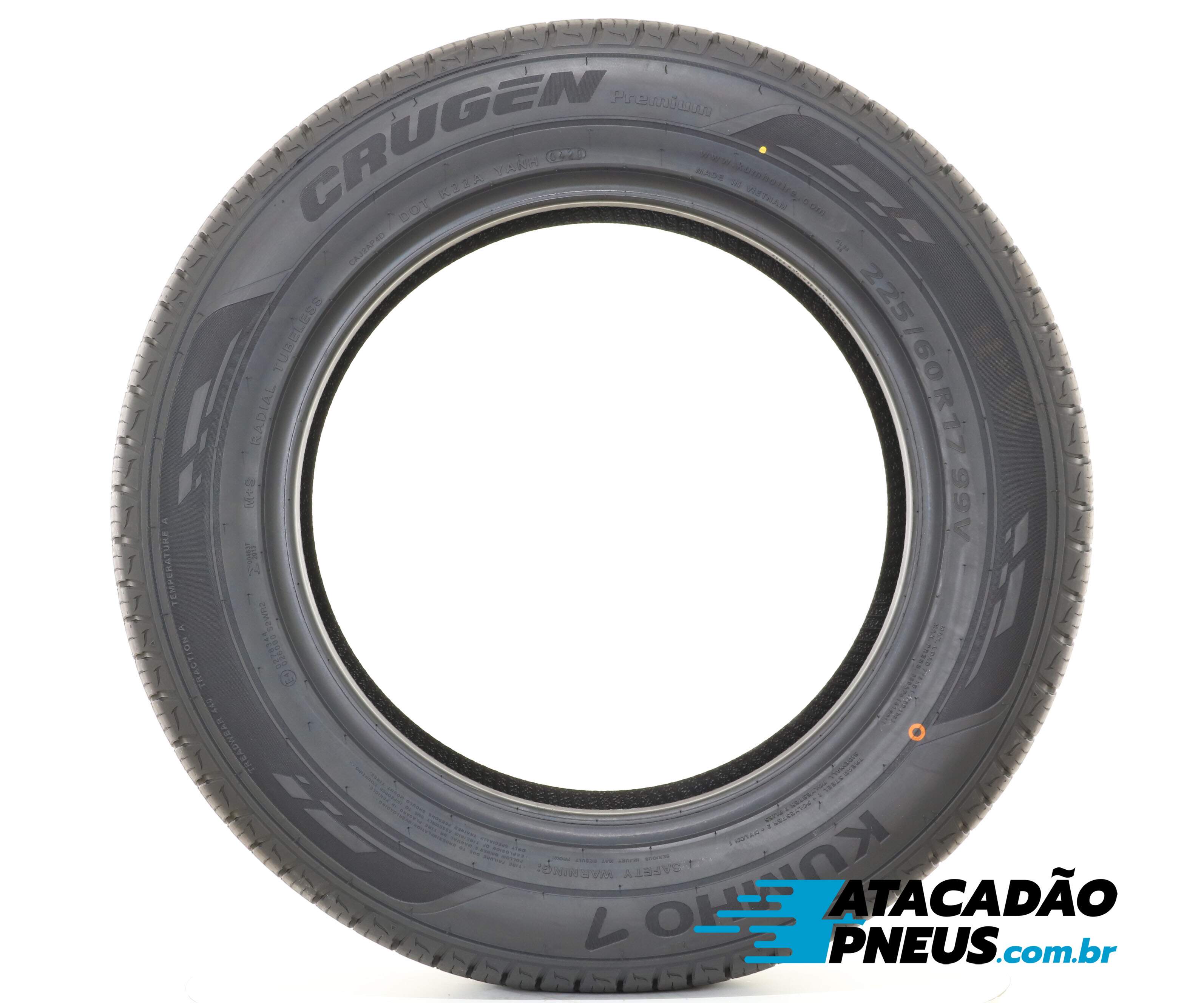 Oferta Imbatível | Pneu Aro 17 Kumho 225/60R17 99H KL33 (Orig. Tucson)