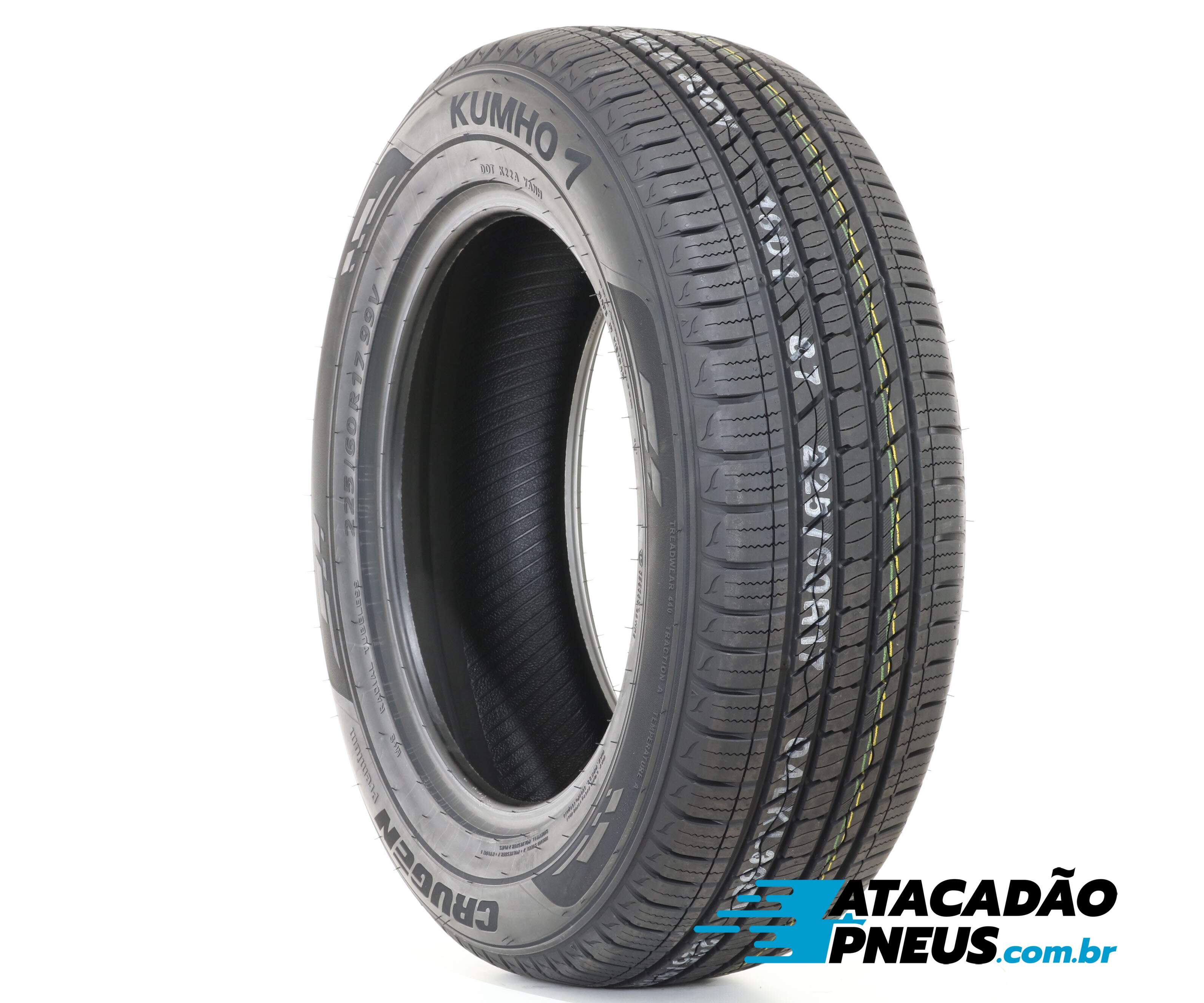 Oferta Imbatível | Pneu Aro 17 Kumho 225/60R17 99H KL33 (Orig. Tucson)