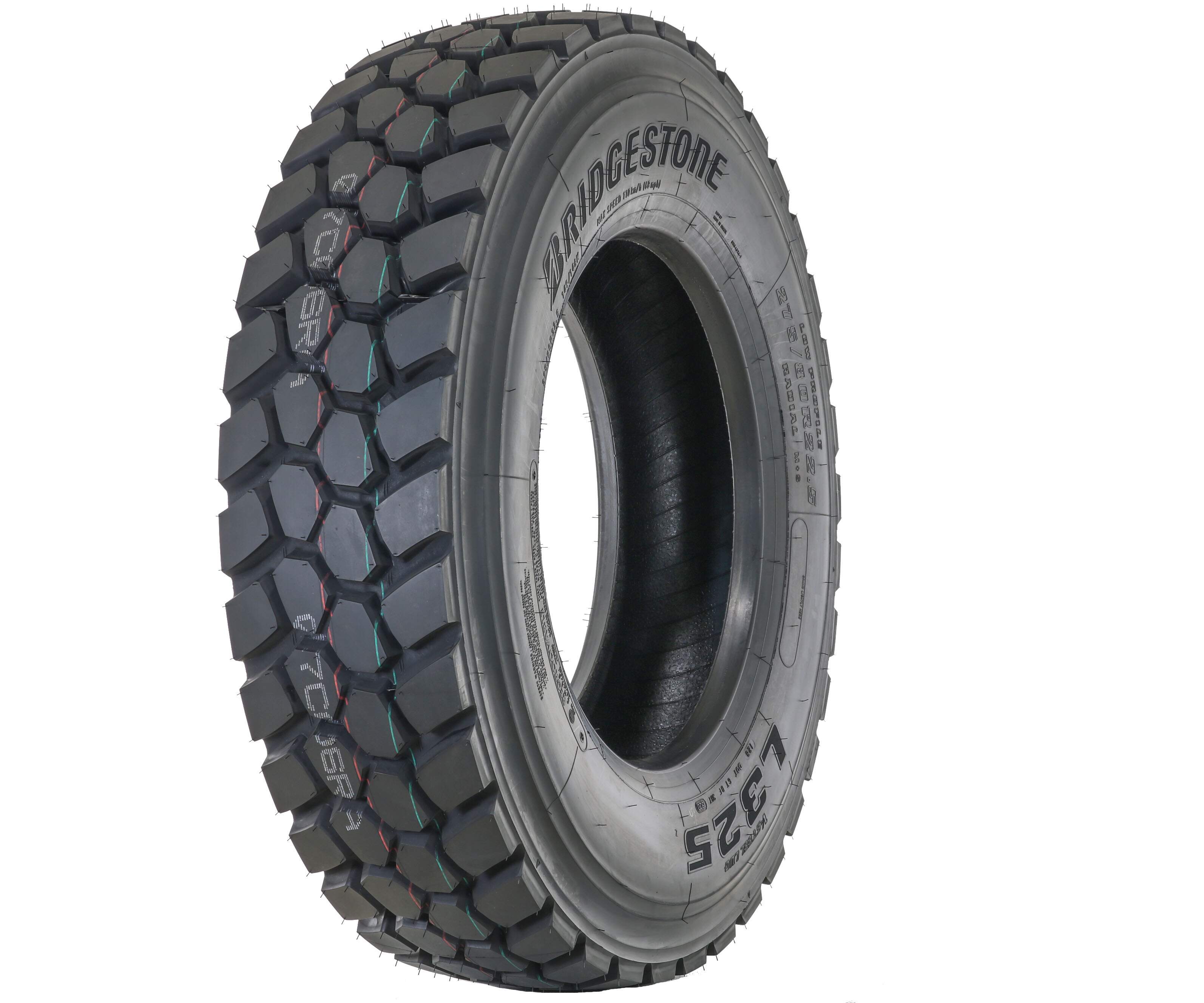 Pneu Aro 22,5 Bridgestone 275/80R22,5 149/146K L325 (Tração/ Misto