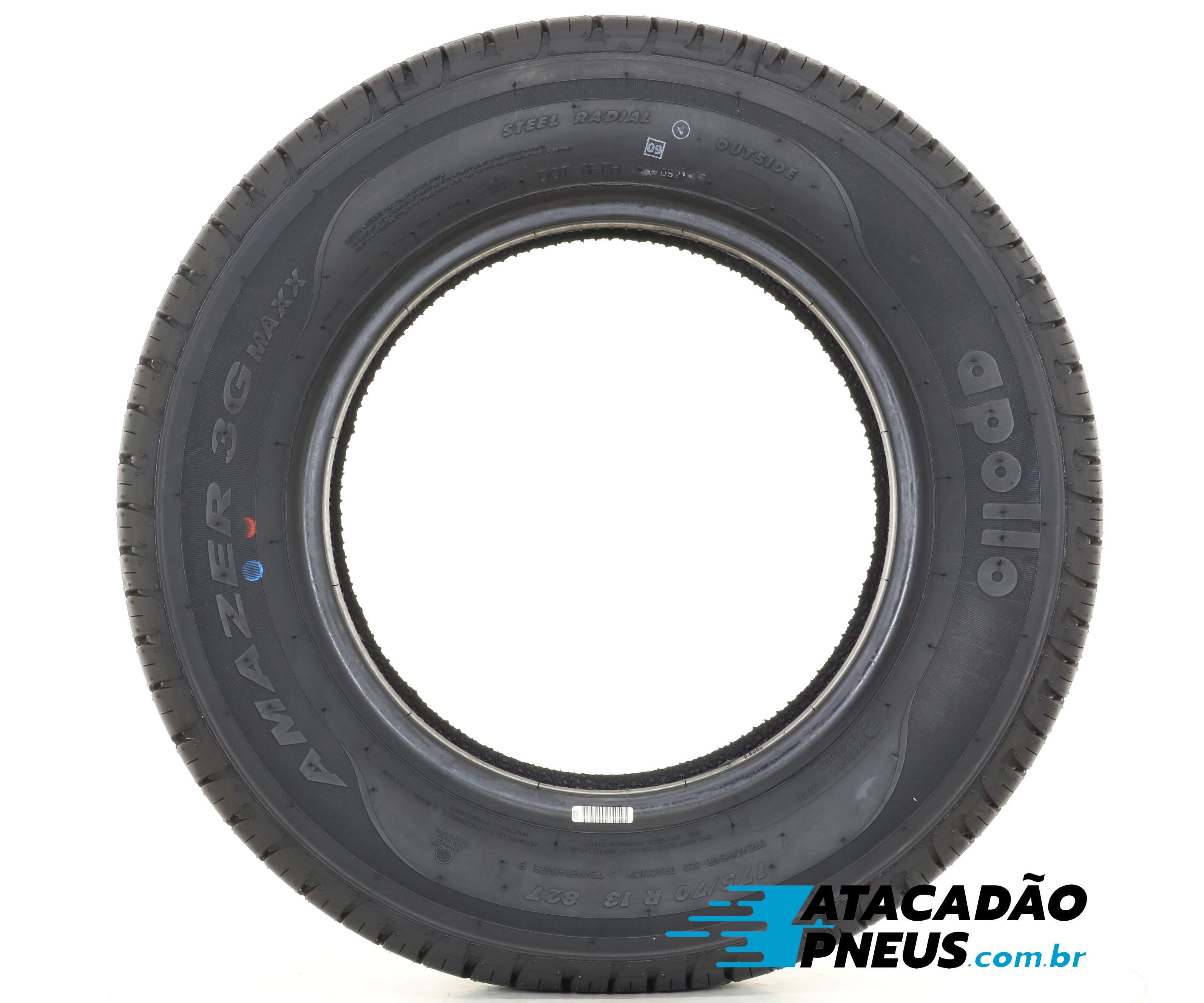 Oferta Imbatível | Pneu Aro 13 Apollo 175/70R13 82T Amazer 3G Maxx