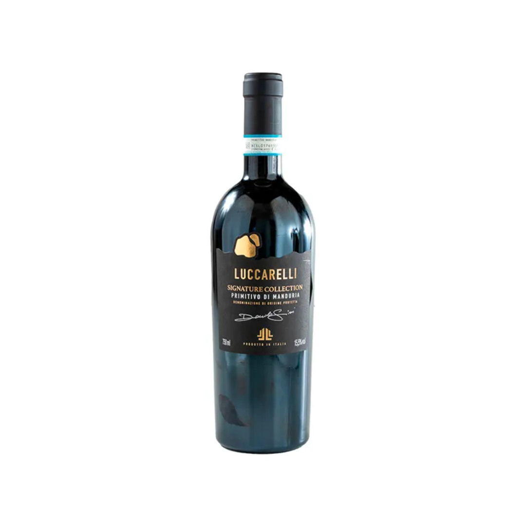 VINHO ITALIANO LUCCARELLI PRIMITIVO DI MANDURIA SIGNATURE COLLECTION 750ML