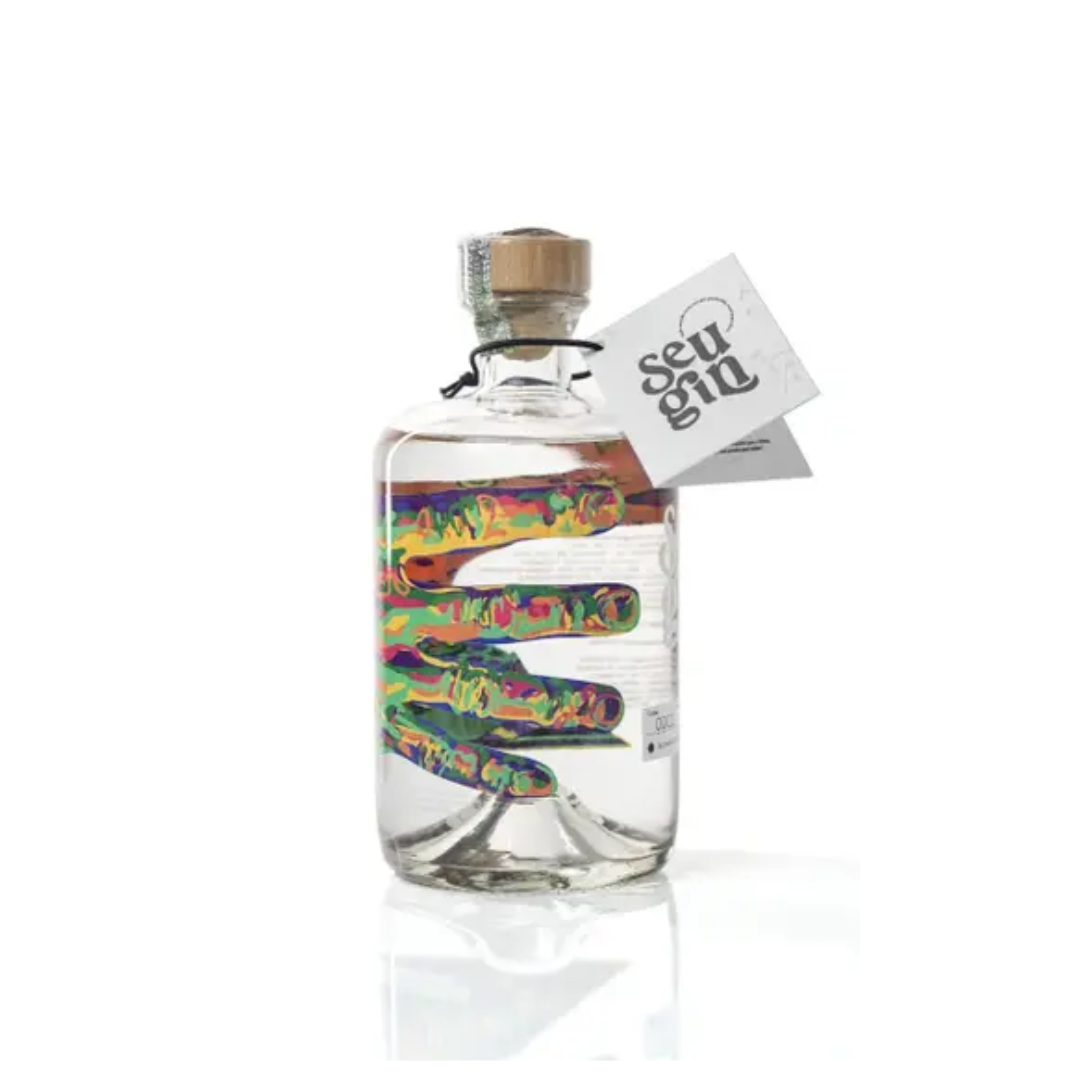 Kit Seu Gin 1 Garrafa 700ml E Uma Taa 