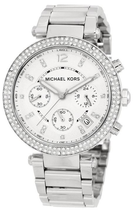 relógio michael kors feminino prata