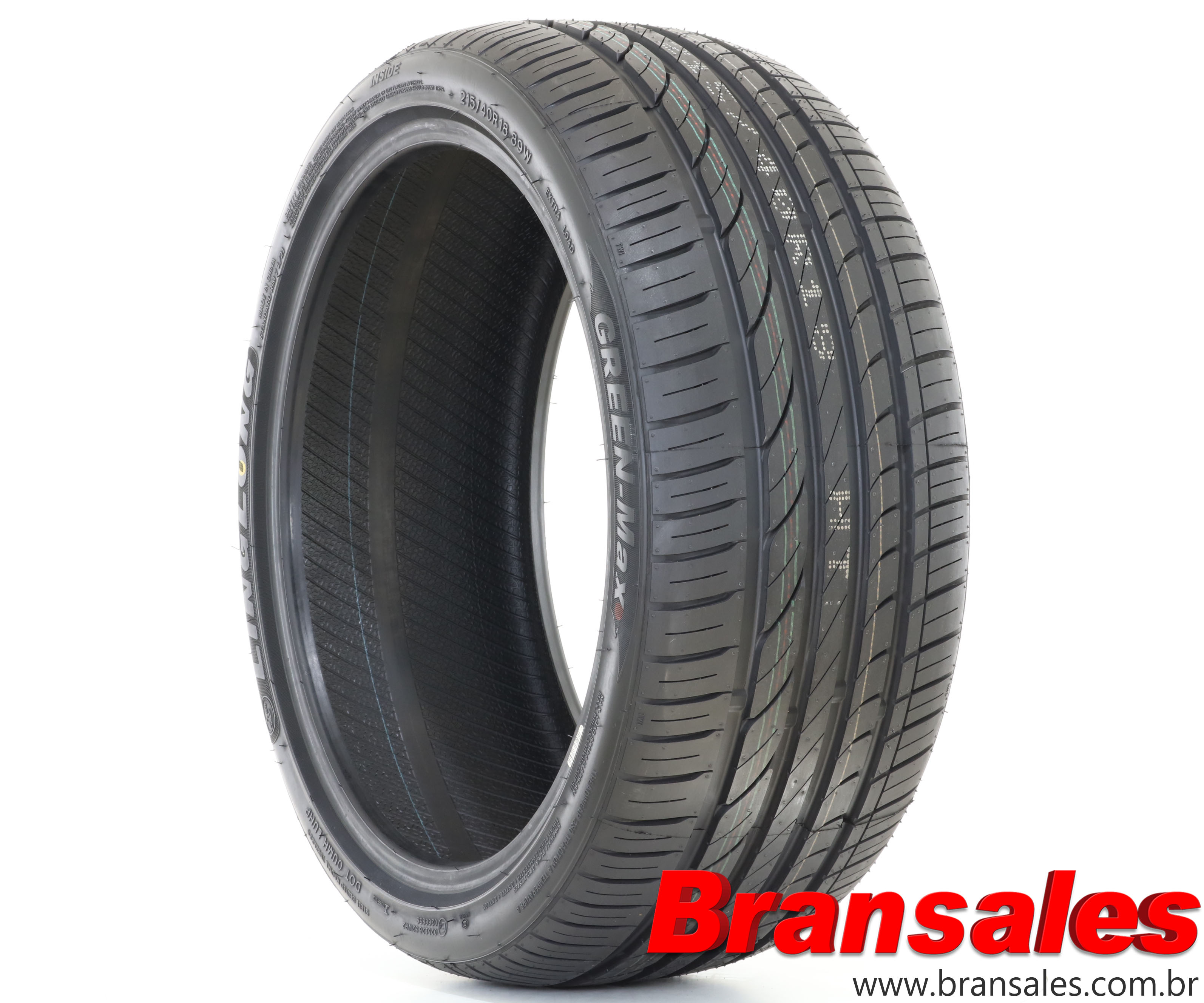 Pneu Aro 18 Linglong 215/40R18 89W Green-Max Extra Load - Bransales Pneus
