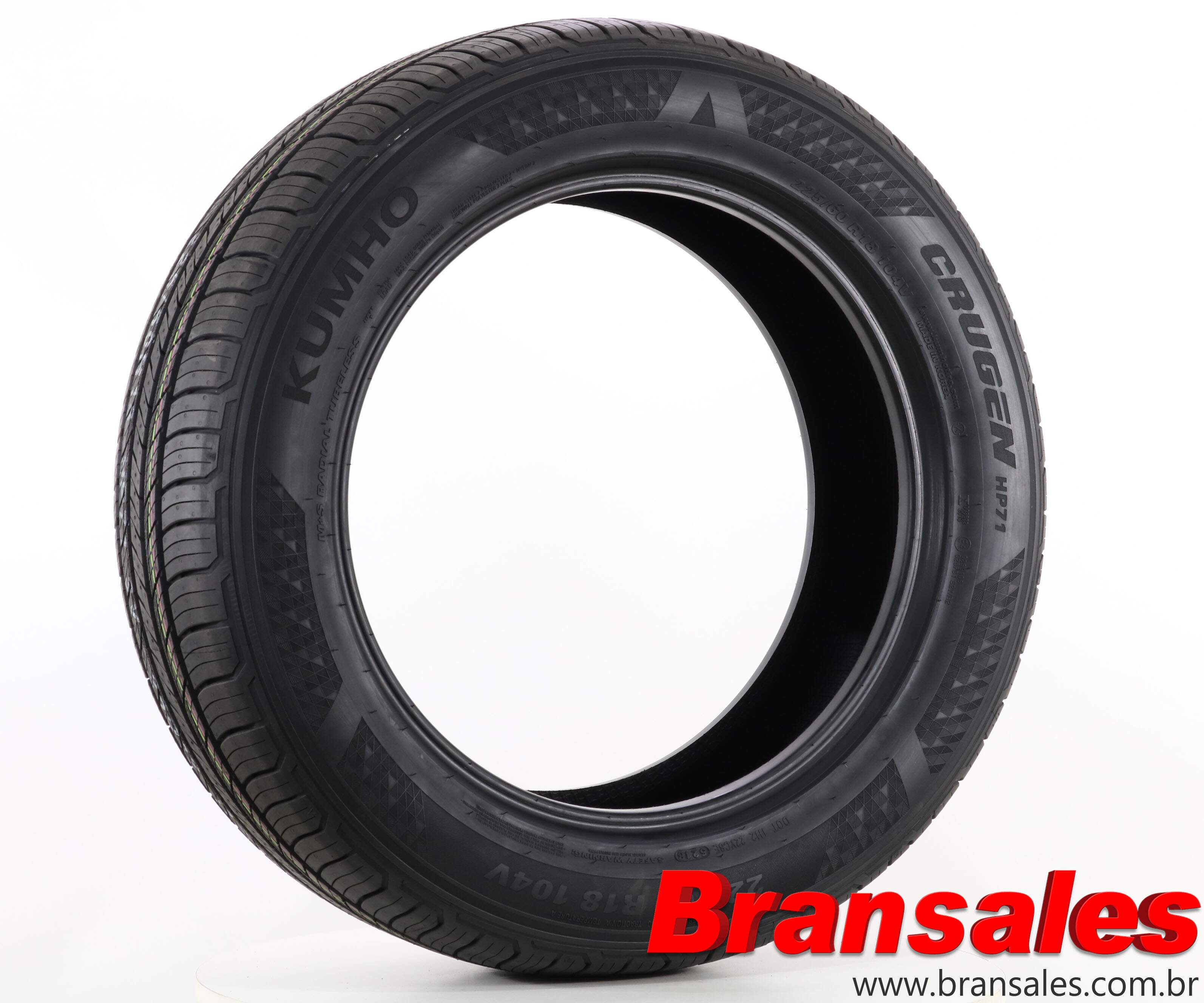 PNEU 225/60 R18 104V HP71 KUMHO - Bransales Pneus