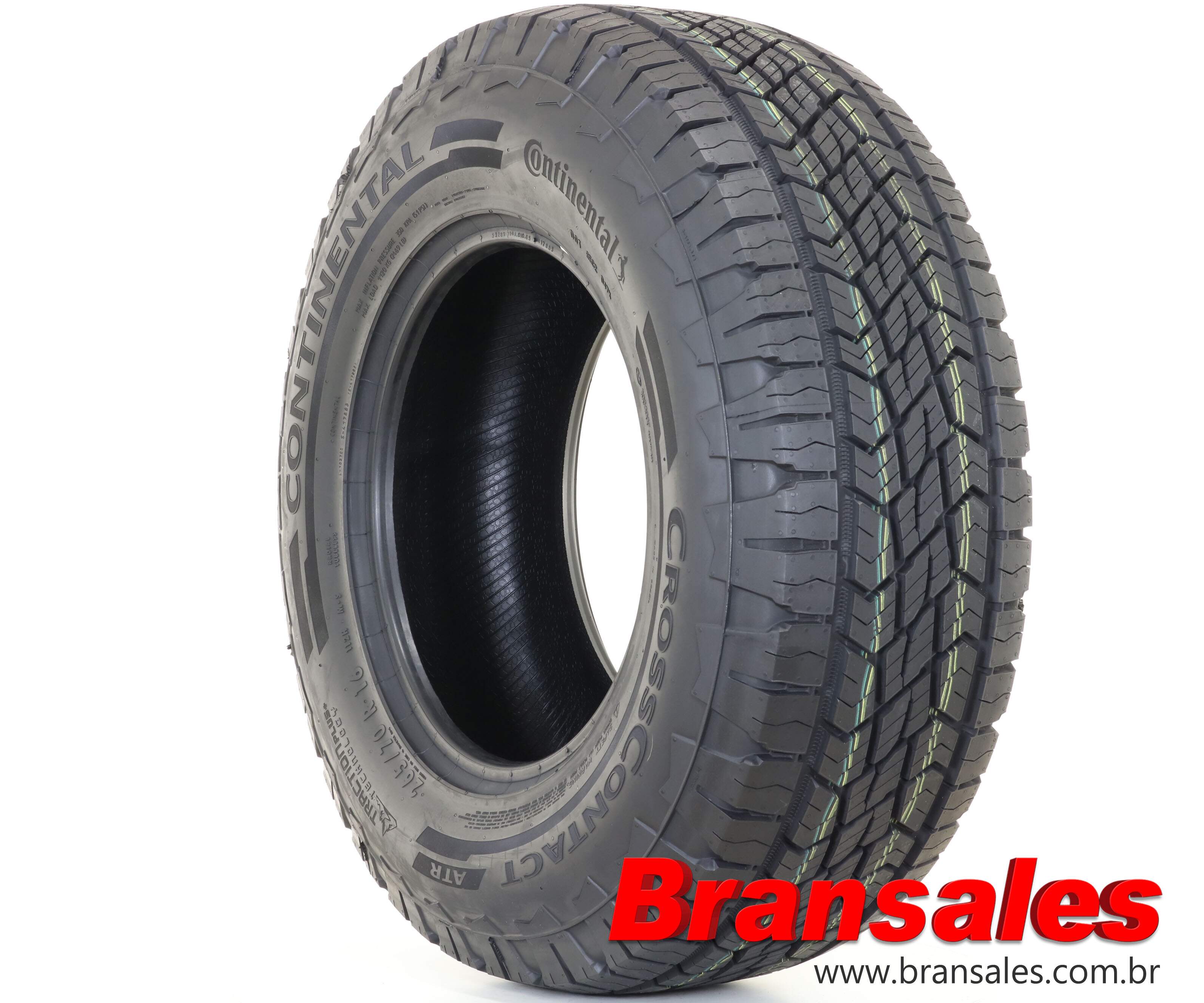 Pneu Aro 16 Continental 265/70R16 112H CrossContact ATR - Bransales Pneus