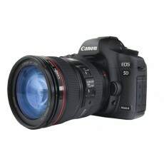 Cmera Digital Canon EOS 5D Mark III - 22.3 Megapixels, Lente EF 24-105mm