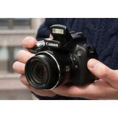 Cmera Digital Canon Powershot SX50 HS, 12.1 Megapixels, Zoom tico 50x, Vdeos Full HD 1080p + Carto SD 32GB e Bolsa