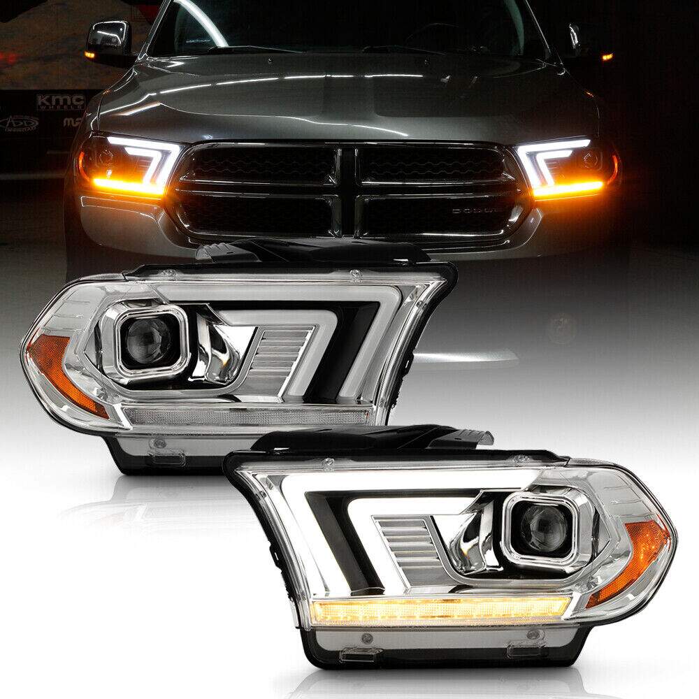 Farol Projetor Dodge Durango 2011 2013 RT Car Import