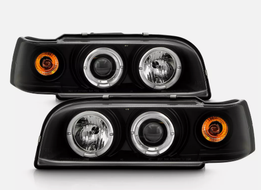 Farol Black Led Volvo 850 1993 - 1997 - RT Car Import