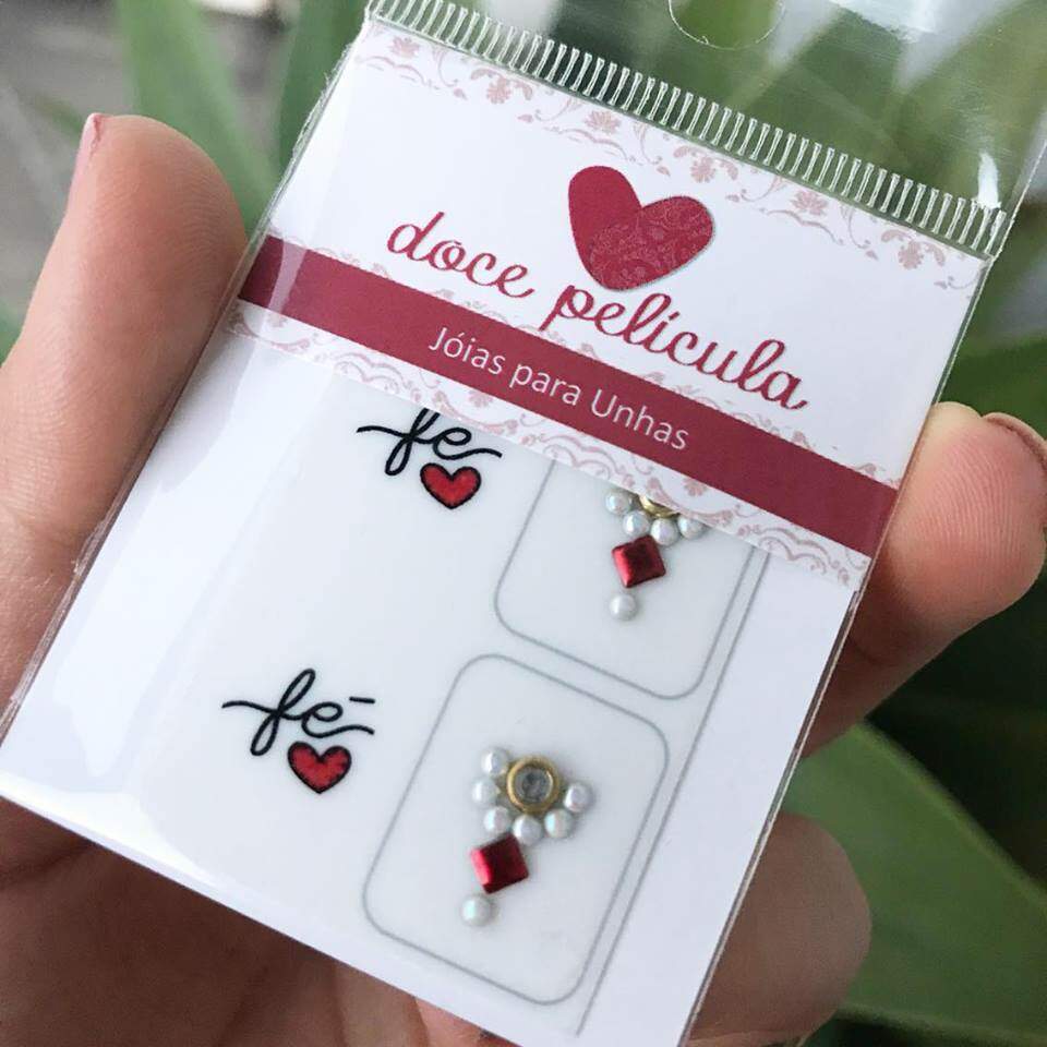 Películas ou Adesivos de Unhas Fé com coraç u00e3o Adesivos Feirinha Artesanato Ubatuba ~ Películas ou Adesivos de Unhas Fé com coraç u00e3o Adesivos