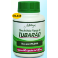 Óleo de Peixe Fígado de Tubarão 60 Cápsulas 500mg - 20025 S