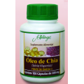 Óleo de Chia Suplemento Alimentar - 100 caps 500mg - 20703 S