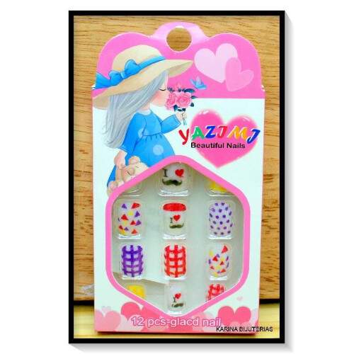 Pacote Com 12 Kit De Unhas Infantil AC-610
