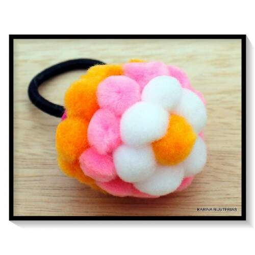 Pacote Com 12 Rabics Pompom Color LI2933