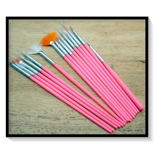 Pacote Com 15 Pinceis Para Maquiagem AC-700