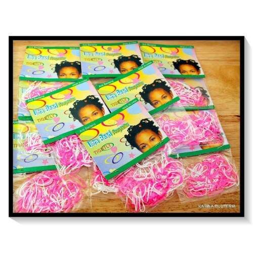 Pacote Com 12 Kit De Elsticos Color (cores variadas) M1 LI3056