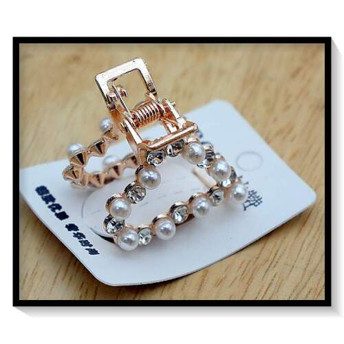 Piranha Metlica M Perola Com Strass CA3126
