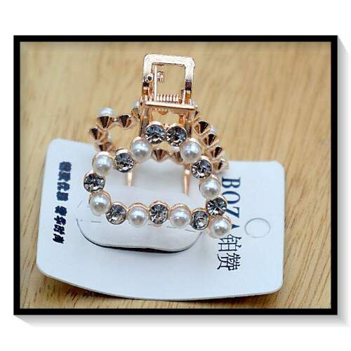 Piranha Metlica M Perola Com Strass CA3126