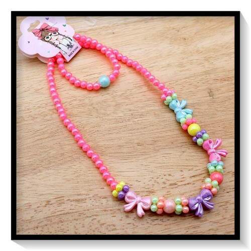 Pulseira + Colar Infantil Lao M3 LI4254