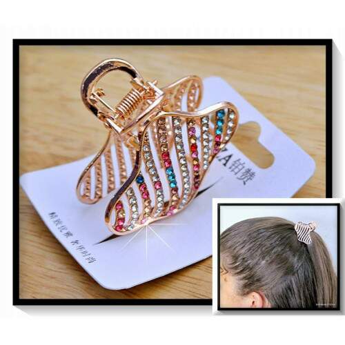 Piranha Met. Mdia Em Strass Color CA6053