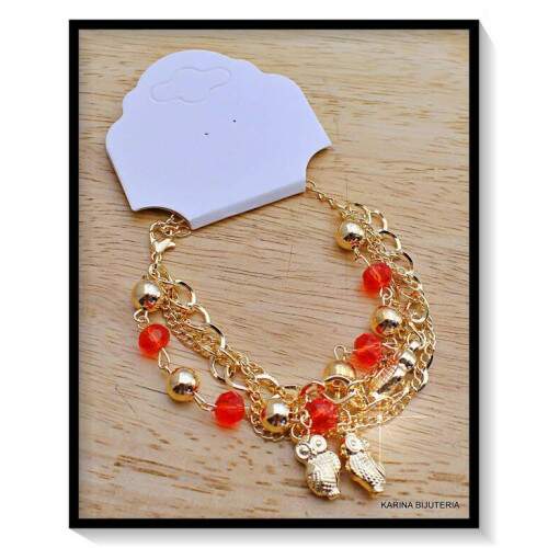 Pulseiras Berloque Coruja PU2997