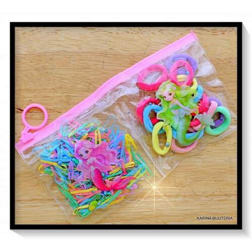 Necessaire Com Rabics + Elsticos Infantil LI4723