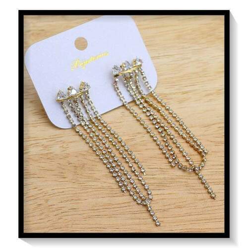 Brincos Pedra/Strass BR12009