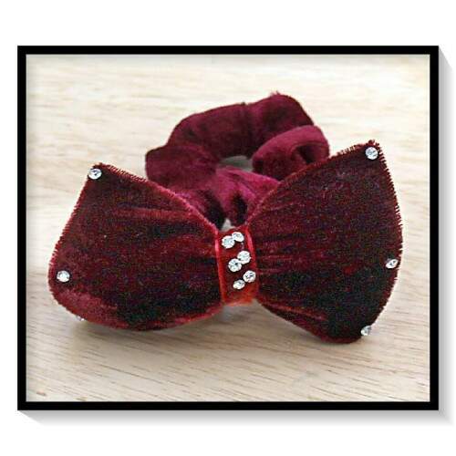 Rabico Veludo Com Lao e Strass CA6321