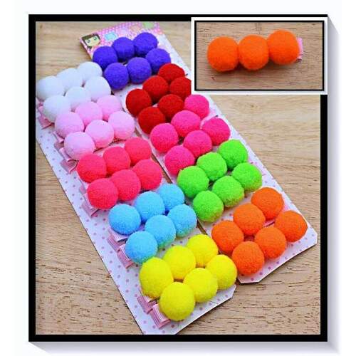 Bico De Pato 3 Pompom Cartela Com 20 PS LI4771