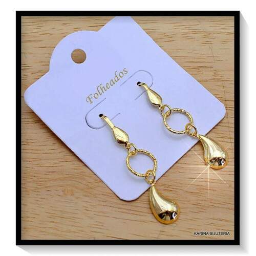 Brinco Folheado FO2211