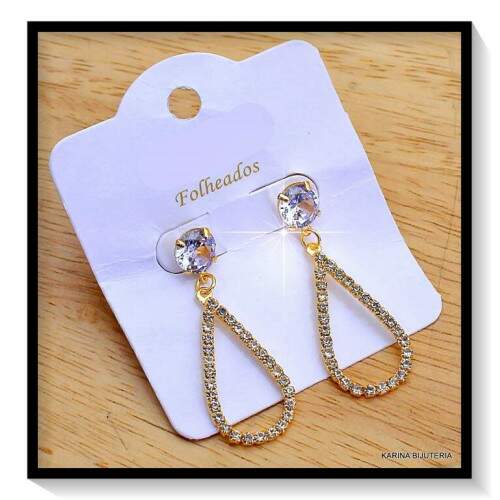 Brinco Folheado FO2213