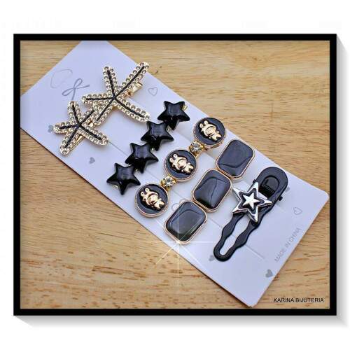 Acessrio Para Cabelo Com 6 Peas CA6337