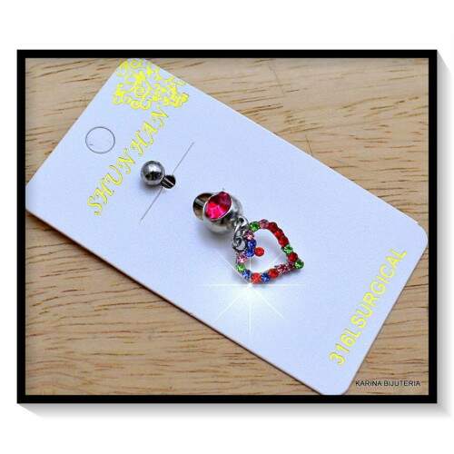 Piercing Umbigo Corao PI2569