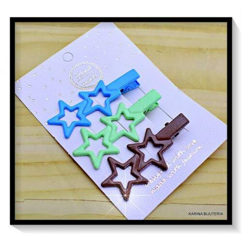 Bico De Pato Infantil Cartela Com 3 Peas COLOR LI4781