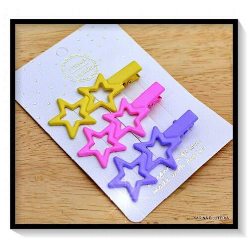 Bico De Pato Infantil Cartela Com 3 Peas COLOR LI4782