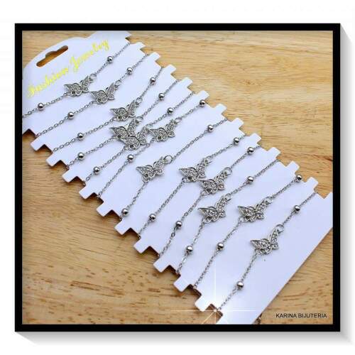 Pacote Com 12 Pulseiras Borboleta PU3047