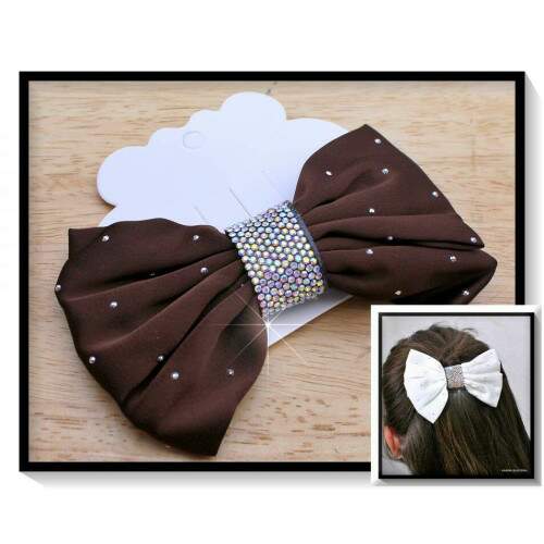 Bico De Pato Lao Cetim/Strass CA6383