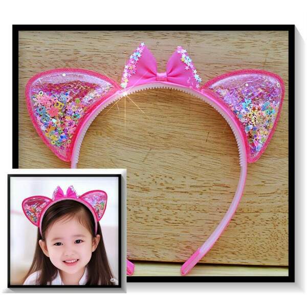 Tiara Infantil Orelha Piscina LI4857