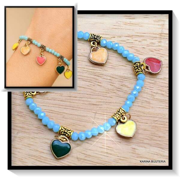 Pulseira InfantilCorao LI4861